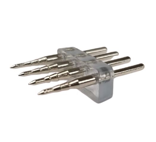 metal 4 prong led pin side view
