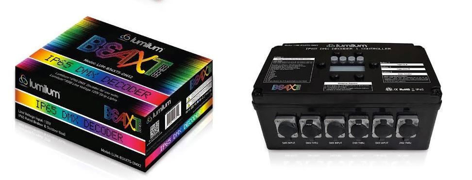 Dmx rgb led controller outlet