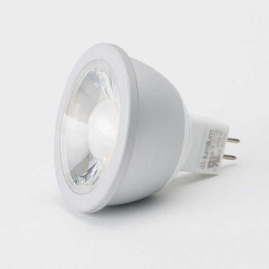 lumilum brand mr16 led light bulb with clear lens and bi pin base