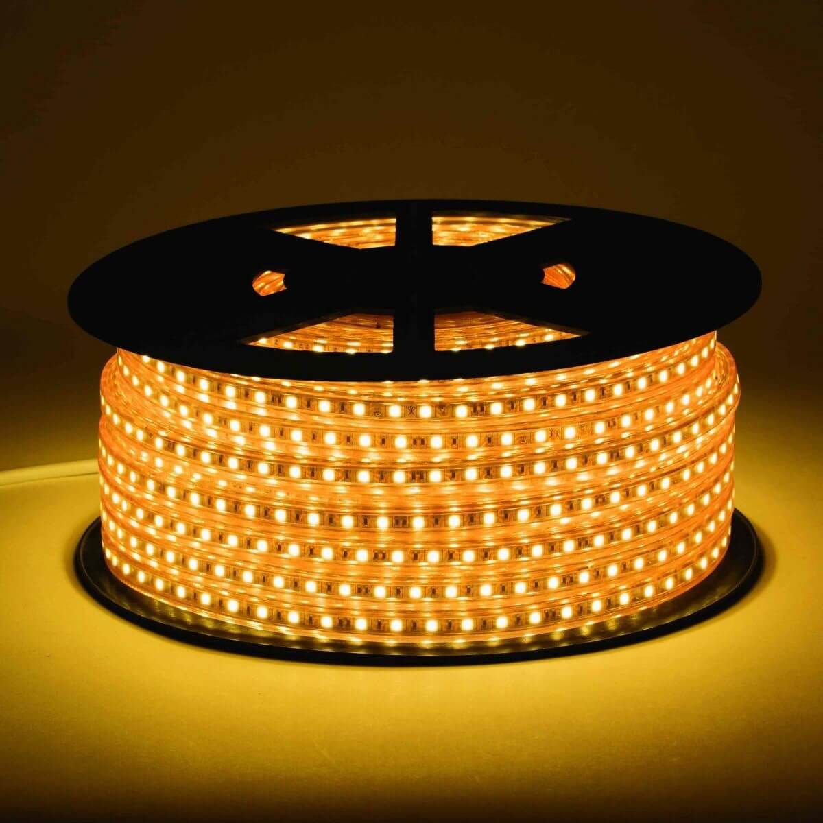 120V LED Strip Lighting 164 Foot Roll Lumilum Antique Warm White 2200K