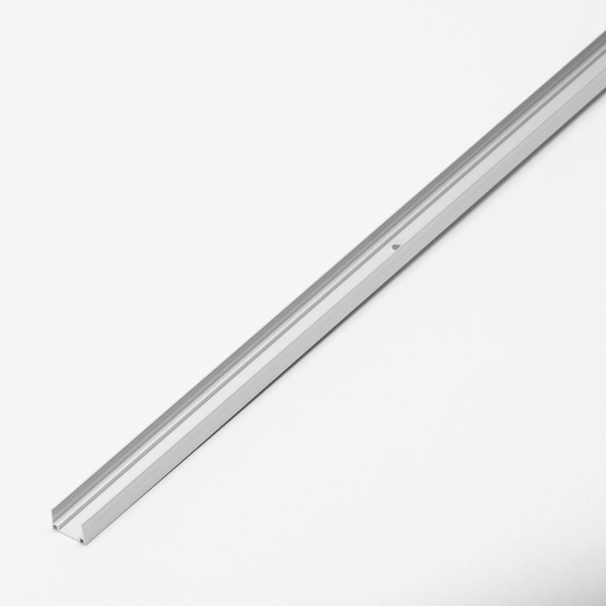 Lumonic 6x1m Perfil de aluminio LED blanco con tapa I canaleta para tira  LED con tapas+abrazaderas I perfil de aluminio LED, canaleta tira LED  lechoso