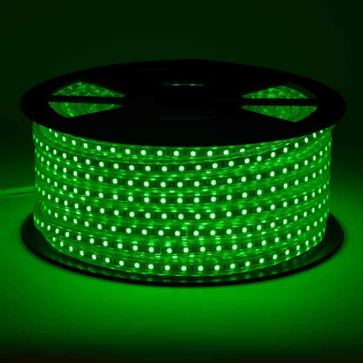Green LED Strip Lights | 120V LED Lights – Lumilum
