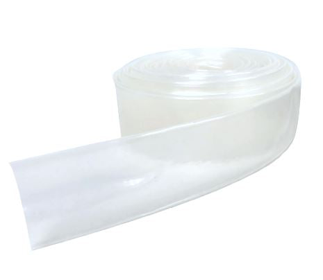 half rolled transparent polyolefin heat shrink tubing