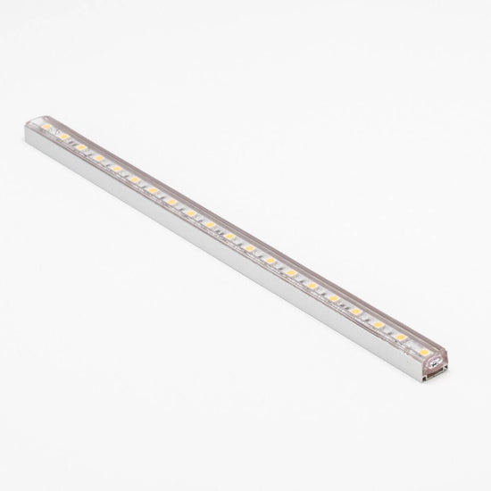 aluminum u channel track with led strip light laid in