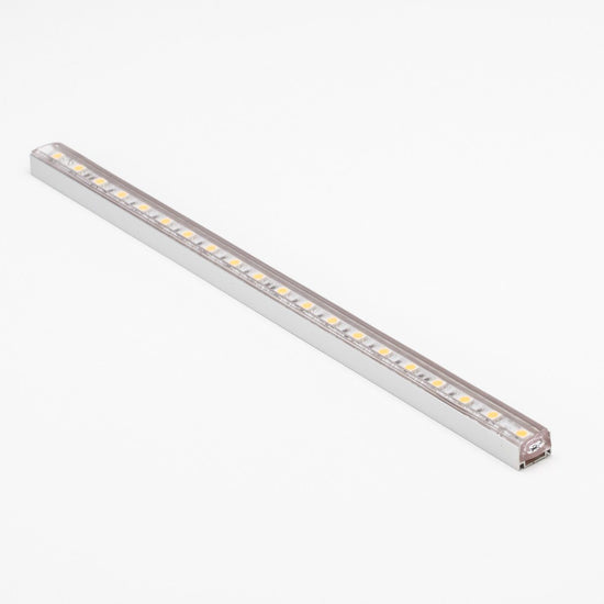 Load image into Gallery viewer, aluminum u channel track with led strip light laid in
