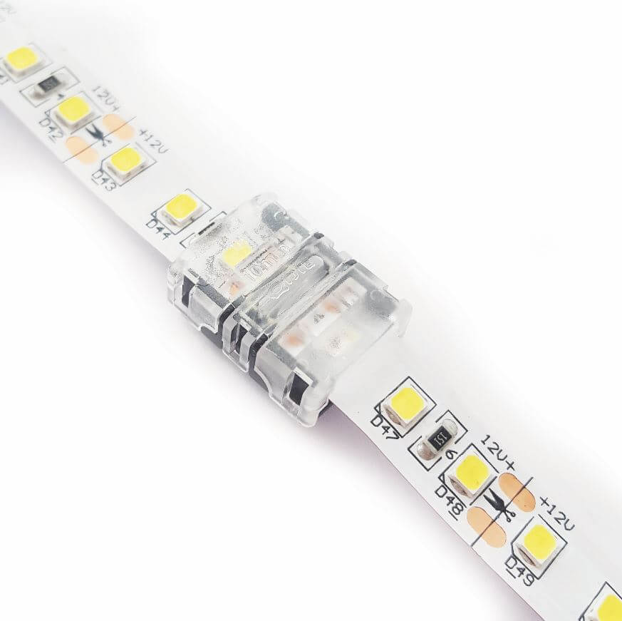 24V LED Strip Lights - LED Solderless Connectors - Single Color