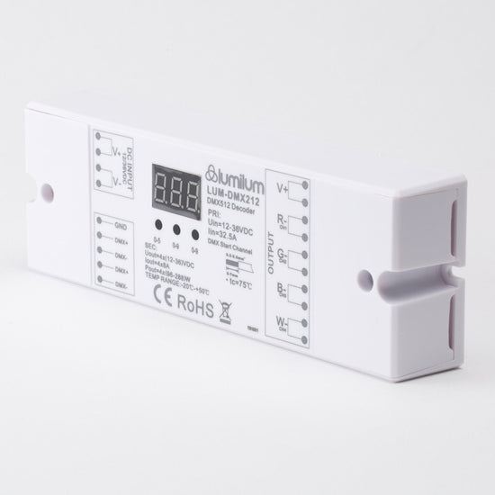 Load image into Gallery viewer, white modular lumilum branded dmx light controller

