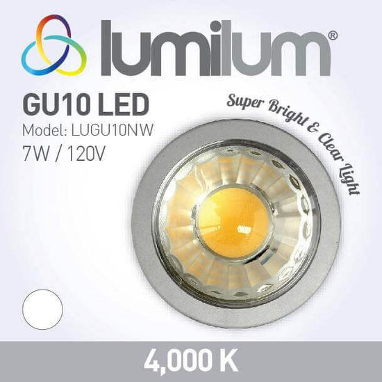 Ampoule LED GU10 Spot 7W 4000K Pack de 50 