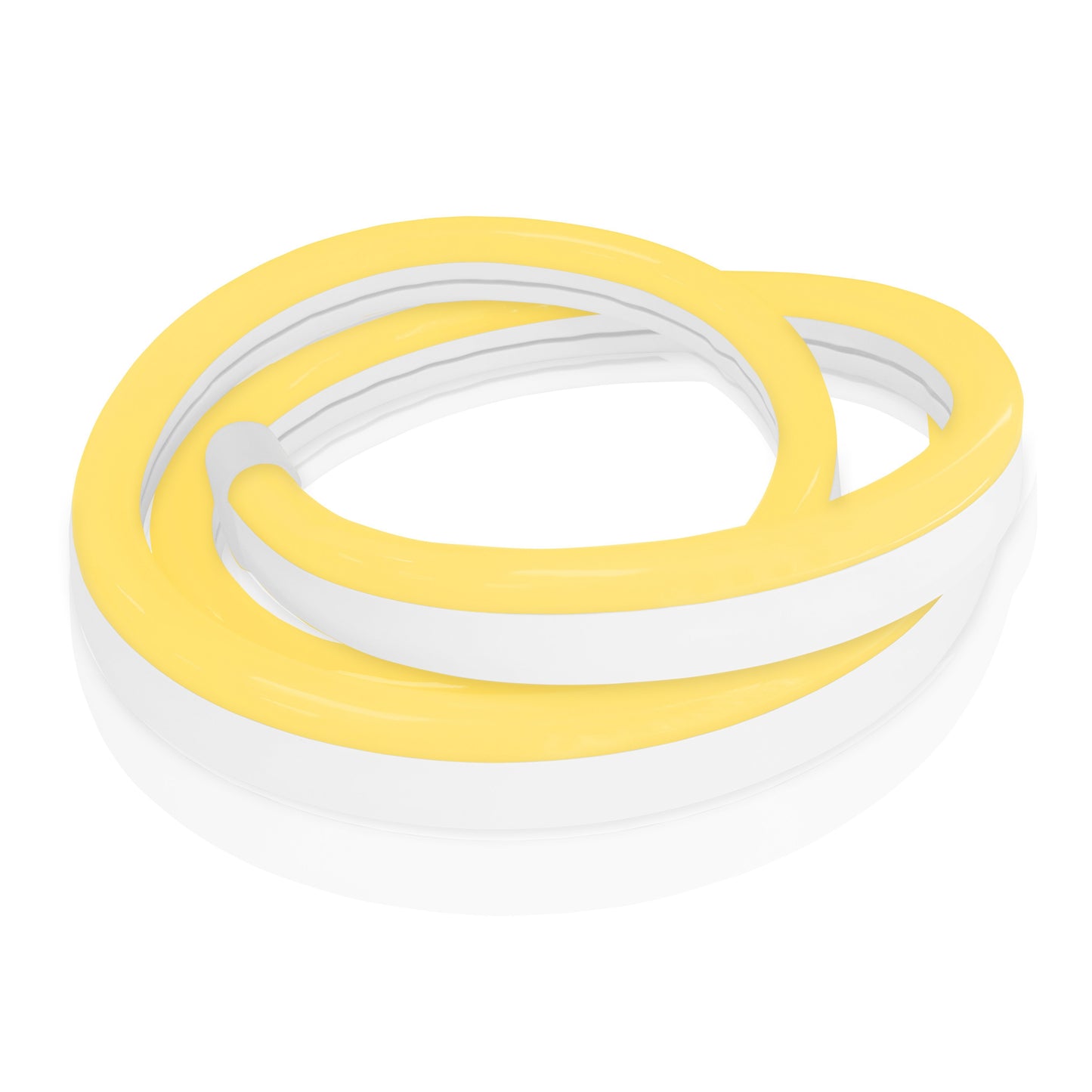 Load image into Gallery viewer, loosely coiled yellow neon led strip light
